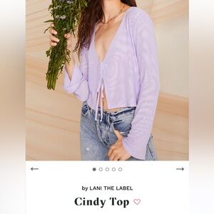 Lani the Label Shirt/Cover up Cindy Top